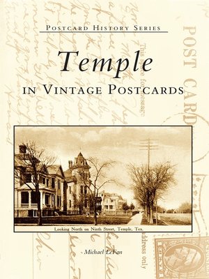 cover image of Temple in Vintage Postcards